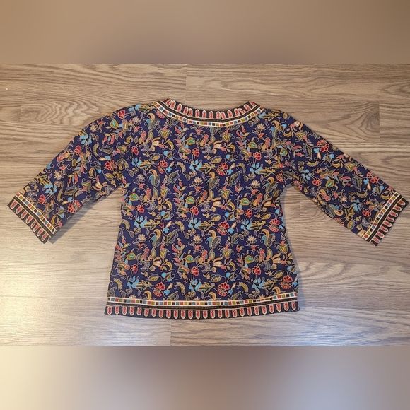 Colorful Floral Patterned Jacket - Picture 6 of 11